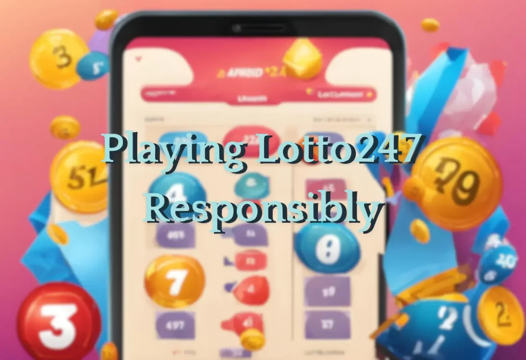 Playing Win Lotto247 Responsibly